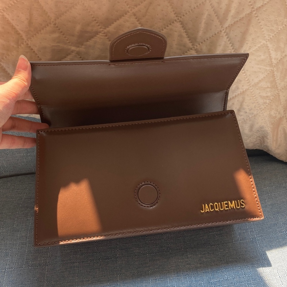 Jacquemus Le Petit Bambimou Handbag-Brown - Picture 8 of 12